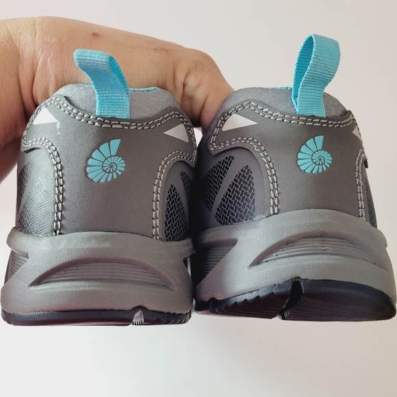 Nautilus Soft Toe Athletic Safety Shoe In Aqua -Gray - Picture 6 of 9